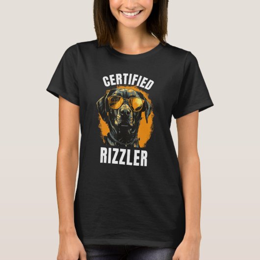 T-shirt Certified Rizzler, Funny Meme, Meme, W Rizz (Devant)