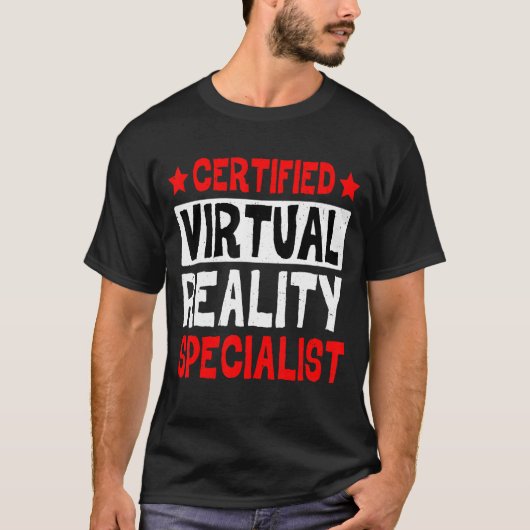 T-shirt Certified Virtual Reality Specialist (Devant)