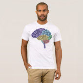 T-shirt cerveau (Devant entier)
