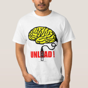 T-shirt cerveau à décharger