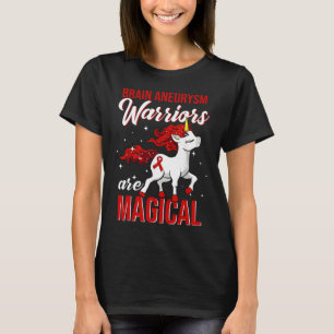 T-shirt Cerveau Aneurysme Sensibilisation Guerrier Fun Uni