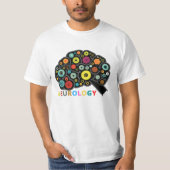 T-SHIRT CERVEAU AVEC NEUROLOGIE (Devant)