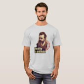 T-shirt Cerveau Boltzmann (Devant entier)
