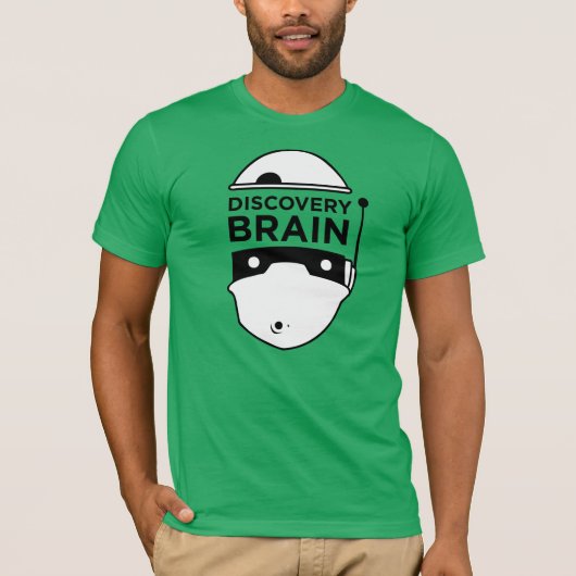 T-shirt Cerveau de découverte (Devant)