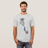 T-shirt cerveau de koala (Devant entier)