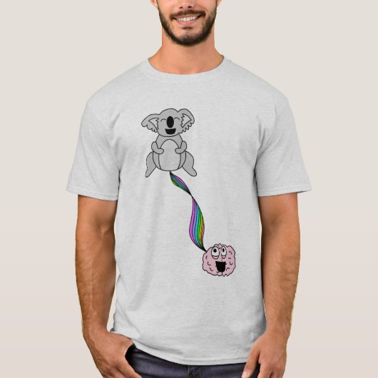 T-shirt cerveau de koala (Devant)