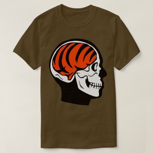 T-shirt cerveau du bengale (Design devant)