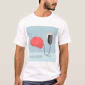 T-shirt Cerveau électrique (Devant)