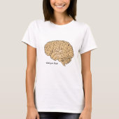 T-shirt Cerveau Humain : Analysez Ceci ! (Devant)