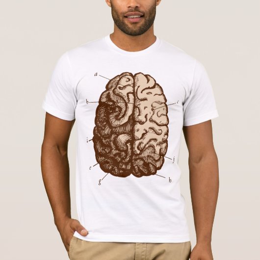 T-shirt Cerveau, moelles, hannibal ! (Devant)