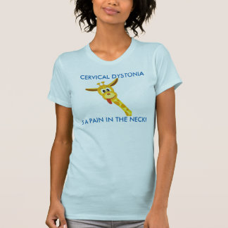T-shirt cervical de conscience de dystonie