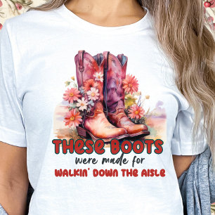 T-shirt Ces bottes ont été faites pour marcher sur l'île