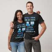 T-shirt Ces gens Intelligence Artificielle IA (Unisexe)