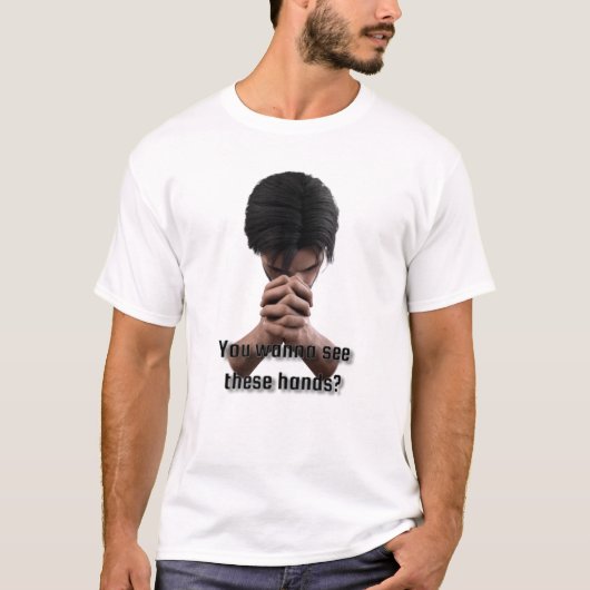 T-Shirt Ces Mains (Devant)