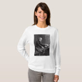 T-shirt Cesar Franck à la console de l'organe (Devant entier)