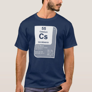 T-shirt Césium (Cs)