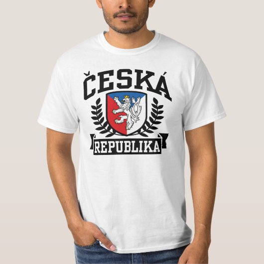 T-shirt Ceska Republika (Devant)