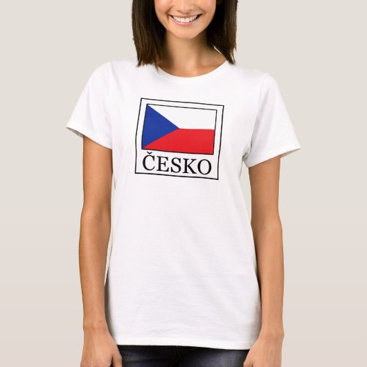 T-shirt Česko (Devant)