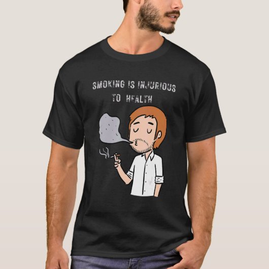 T-shirt Cessez De Fumer Cessez De Fumer Fumer Est Nuisible (Devant)