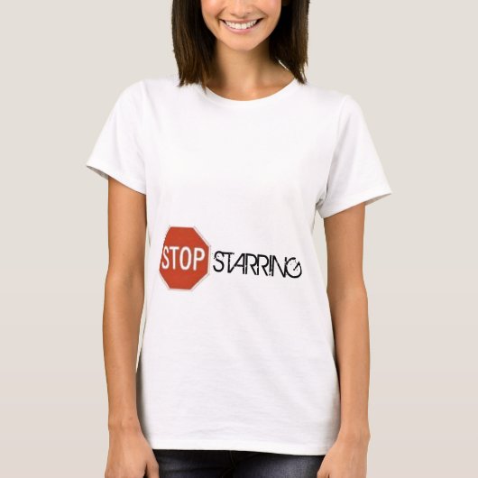 T-SHIRT CESSEZ DE REGARDER (Devant)