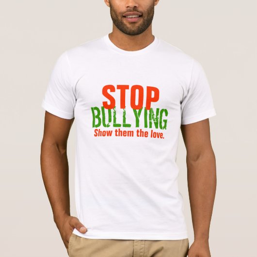 T-SHIRT CESSEZ L'INTIMIDATION (Devant)
