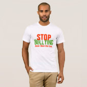 T-SHIRT CESSEZ L'INTIMIDATION (Devant entier)