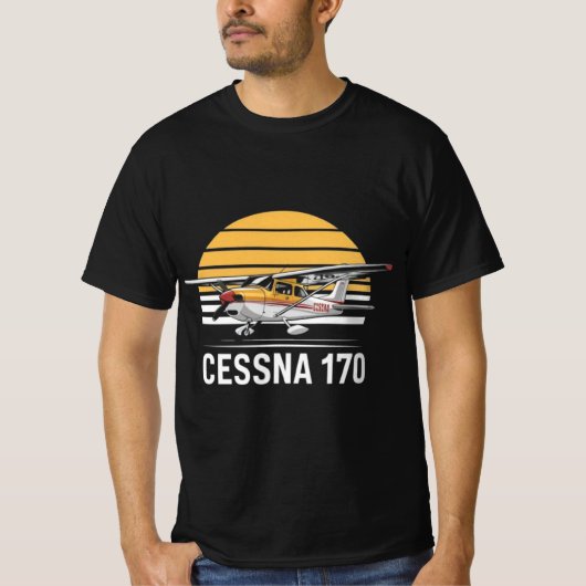T-SHIRT CESSNA 170 (Devant)