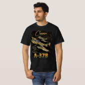 T-shirt Cessna A-37 Dragonfly American Light Attack Aircra (Devant entier)