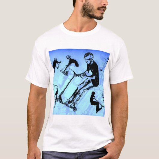 T-shirt C'est à propos du scooter ! - Trucs de scooter (Devant)