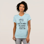 T-shirt C'est à quel immigrant illégal ressemble (Devant entier)