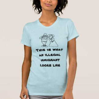 T-shirt C'est à quel immigrant illégal ressemble