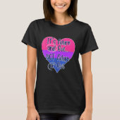 T-shirt C'est Adam And Eve Not Adam Or Eve Heart (Devant)