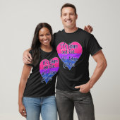 T-shirt C'est Adam And Eve Not Adam Or Eve Heart (Unisexe)