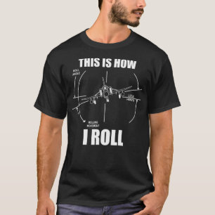 T-shirt C'Est Ainsi Que J'Effectue Le Vol F4 Phantom D'Avi