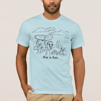 T-shirt c'est amusement