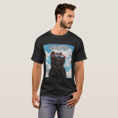 T-shirt C'est appelé mode drôle de chien (Devant entier)