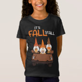 T-Shirt C'est Automne Y'all Gnomes Gnome Elves Elfes Autum (Devant)