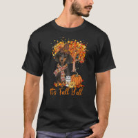 C'est Automne Y'all Maple Dachshund Dog Leaf Autom