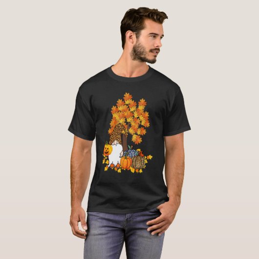 T-shirt C'est Automne Y'all mignon Gnomes Citrouille Autum (Devant entier)