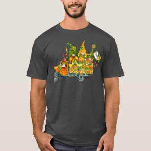 T-shirt C'est automne Y'all mignon Gnomes Citrouille Camio