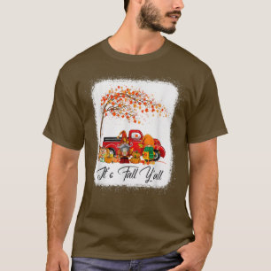 T-shirt C'est Automne Y'all mignon Gnomes Citrouille Camio