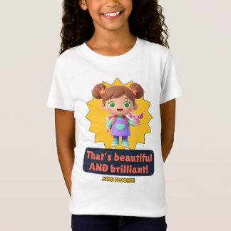 T-Shirt C'est Beau ET Brillant ! Tee-shirt Fille - Starbu