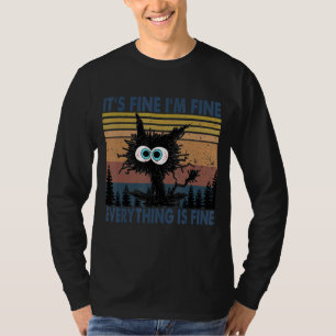 T-shirt C'Est Beau Je M Bien Tout Est Beau Chat Vi