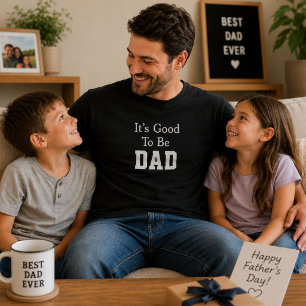 T-shirt C'est Bien D'être Papa Cadeau de Fête des Pères Dr