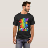 T-shirt C'est bien d'être une Sensibilisation sur l'autism (Devant entier)