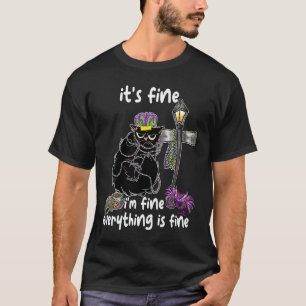T-shirt C'est Bien Je Suis Bien Tout Va Bien Mardi Gras Ca