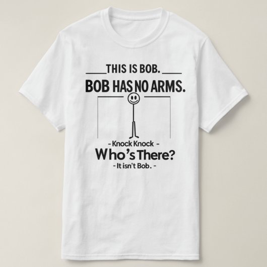T-shirt C'Est Bob Knock Knock (Design devant)