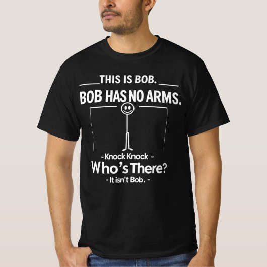 T-shirt C'Est Bob Knock Knock (Devant)