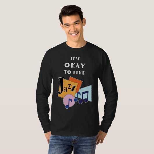T-shirt C'est bon d'aimer Jazz V.2 (Devant entier)