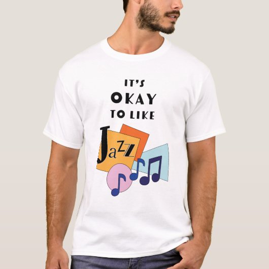 T-shirt C'est bon d'aimer Jazz V.2 (Devant)